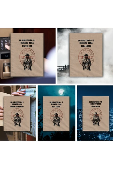 5li Paket Premium 2026 Dedektif Kara ürün görseli 1