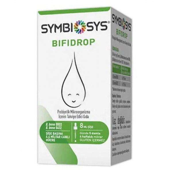 Symbiosys Bifidrop Probiyotik Damla 8 ml