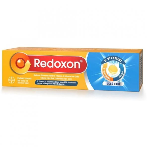 Redoxon 3lü Etkili 15 Efervesan Tablet