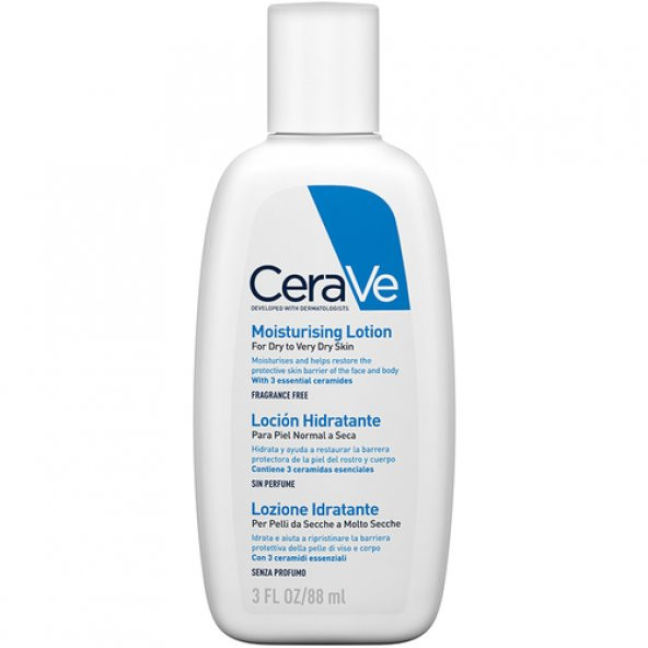 Cerave Moisturising Lotion Kuru & Çok Kuru Ciltler Için 88 ml