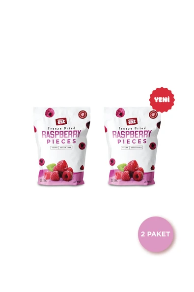 Frambuaz Kuru Meyve Cipsi 20 G X 2 Adet Dondurularak Kurutulmuş Meyve ürün görseli 1