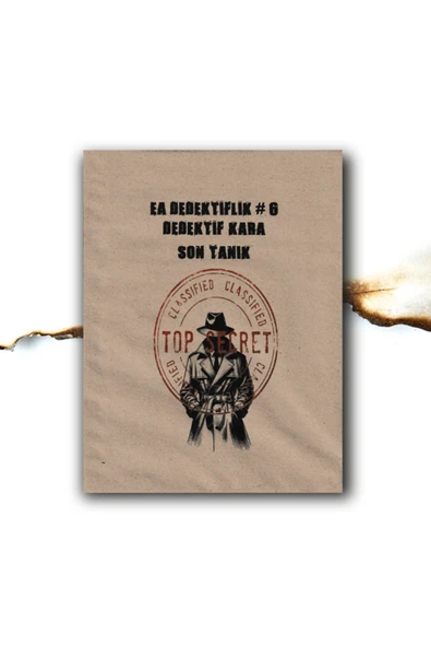 Premium 2026 Dedektif Kara Son Tanık #6 ürün görseli 1