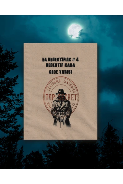 Premium 2026 Dedektif Kara Gece Yarısı #4 ürün görseli 1