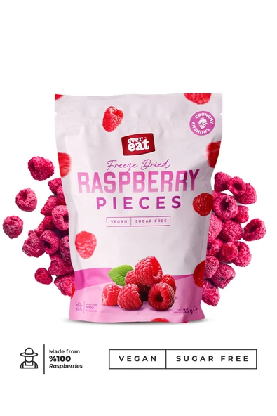 Frambuaz Kuru Meyve Cipsi 20 G X 5 Adet Dondurularak Kurutulmuş Meyve - Resim 2