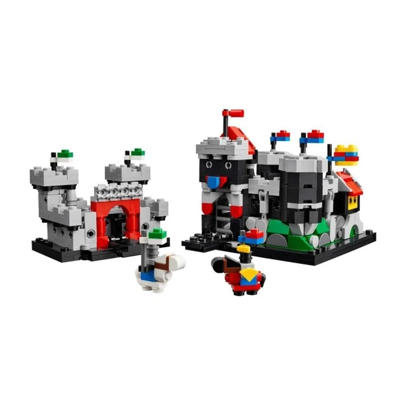 LEGO 40775 Iconic Mini Knight's Castle - Resim 3