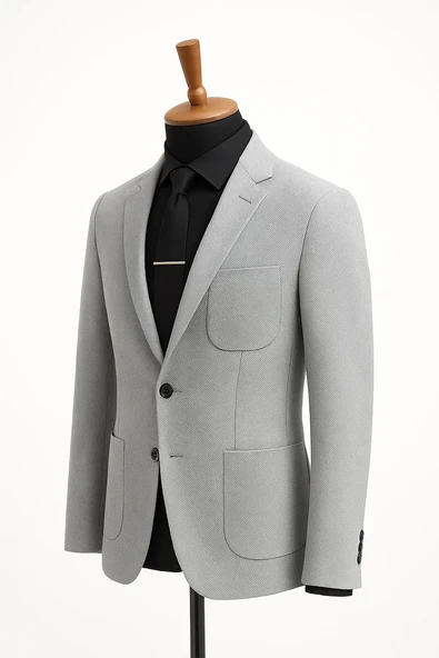 Erkek İtalyan Kesim Astarsz Blazer Ceket Klasik ve Modern Şıklık - 7472 ürün görseli 1