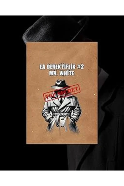 Mr.White Suikast Dosyası Sudoku Ve Harf Bulmacalı Özel Seri Seri Katil Davası, Suçluyu Bulma ürün görseli 1