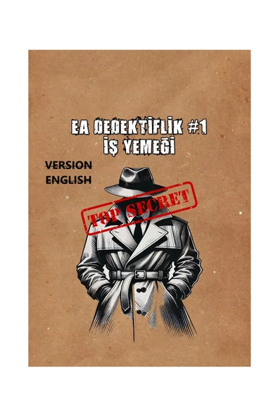 İngilizce Versiyon Dedektif Oyunu Üçlü Paket #2 - Resim 2