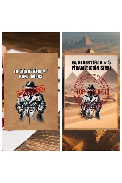 Premium Versiyon Ikili Paket Kanlı Miras ve Piramitlerin Sırrı ürün görseli 1