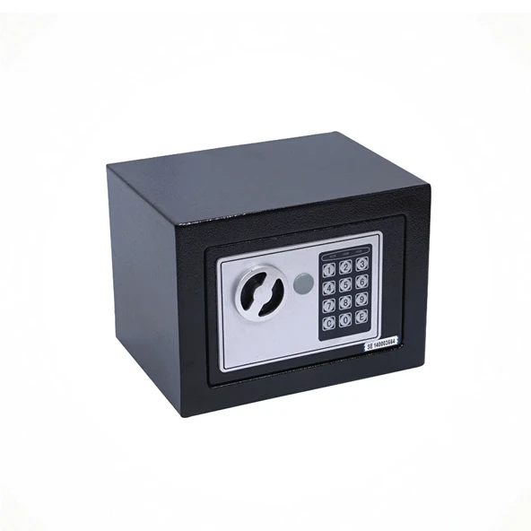 SMİTH&LOCKE T 17 EF ELEKTRONİK MİNİ KASA SİYAH - Resim 3