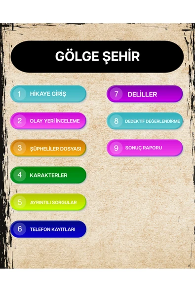 6lı Premium 2026 Dedektif Kara - Resim 4