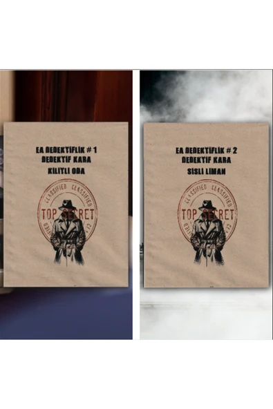 Ikili Paket Preumium 2026 Dedektif Kara #1-2 ürün görseli 1