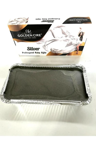 GOLDEN CİRE GOLDEN CİRE Kalıp Ağda Silver 400 gr ürün görseli 1