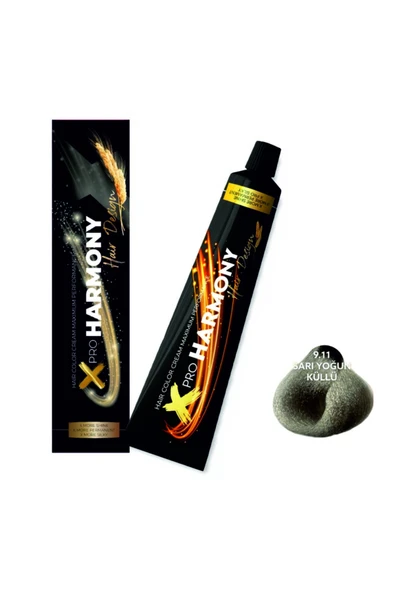 X PRO HARMONY X PRO HARMONY Profesyonel Saç Boyası No:9,11 Sarışın Yoğun Küllü ürün görseli 1
