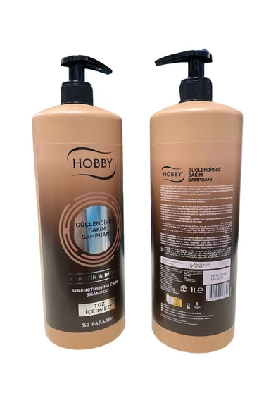 HOBBY HOBBY tuzsuz güçlendirici bakım şampuanı seti sette 2 adet ürün mevcuttur (2*100:2000ml) - Resim 4