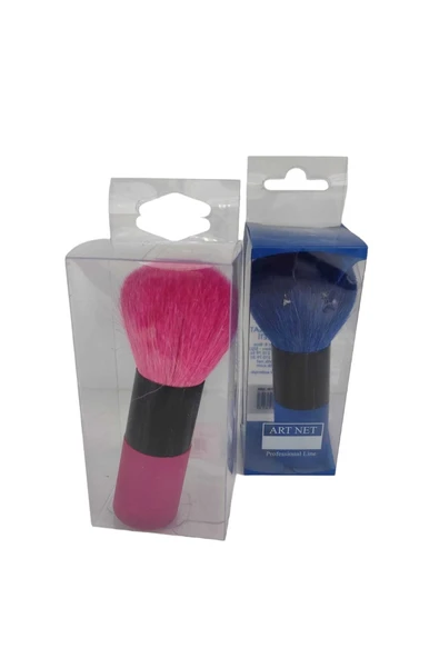 ARTNET PROFESSİONAL ARTNET PROFESSİONAL Artnet Makyaj Fırçası Seti Sette Kod:16/a (2 Adet) Allık Fırçası Mevcuttur - Resim 3