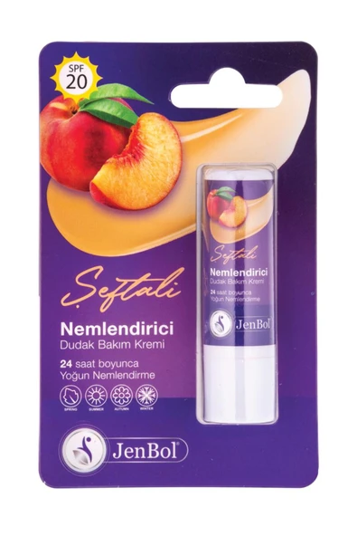 JENBOL JENBOL Nemlendiricili Dudak Bakım Kremi Şeftali ürün görseli 1