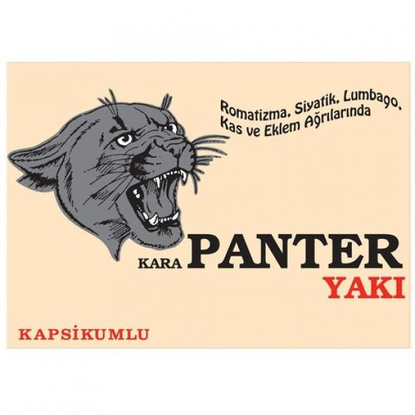 Şanlı Kara Panter Yakı ürün görseli