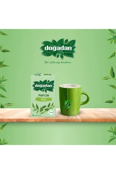 Doğadan Yeşil Çay 20 Adet x3 Adet - Resim 3
