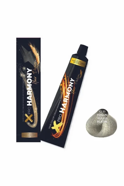 X PRO HARMONY X PRO HARMONY Profesyonel Saç Boyası No:12,11 Yoğun Küllü Platin ürün görseli 1