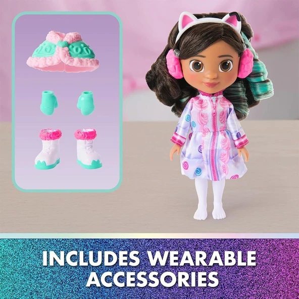 SPM-6072885 GABBYNİN HAYAL EVİ FİLMİ OYUNCAK BEBEK ÇEŞİTLERİ ASORTİ - Resim 3