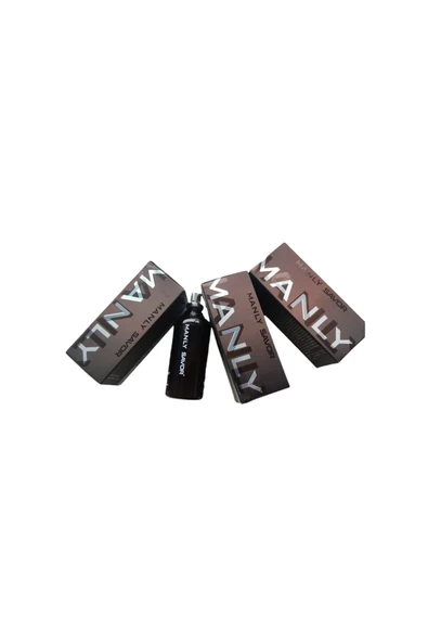 MANLY MANLY Savor Erkek Parfümü 125 Ml Set 3 Adet(3*125) - Resim 2