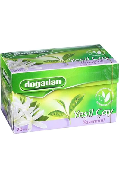 Doğadan Yeşil Çay Yaseminli 20 Adet ürün görseli 1