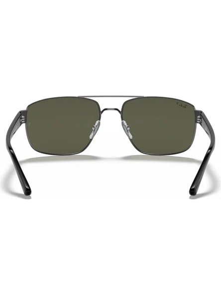 Ray-Ban RB3663 004/58 60 Polarize Erkek Güneş Gözlüğü - Resim 3
