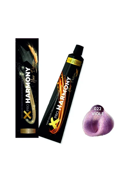 X PRO HARMONY X PRO HARMONY Profesyonel Saç Boyası No:0,22 Viyole ürün görseli 1