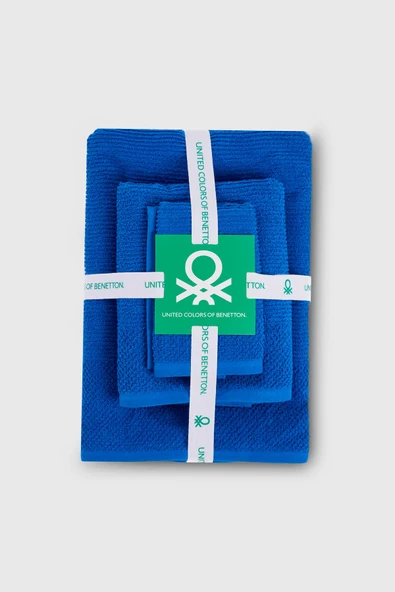 BE-0829ST- BL Benetton Havlu Set (Bath&Hand&Guest) - Resim 6