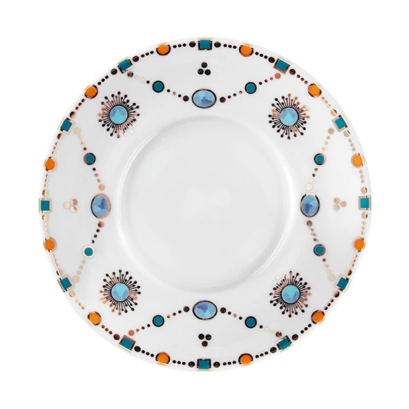 Aryıldız Blue Diamond 12 Parça 6 Kişilik Kahve Fincan Takımı 100 ml - Resim 7