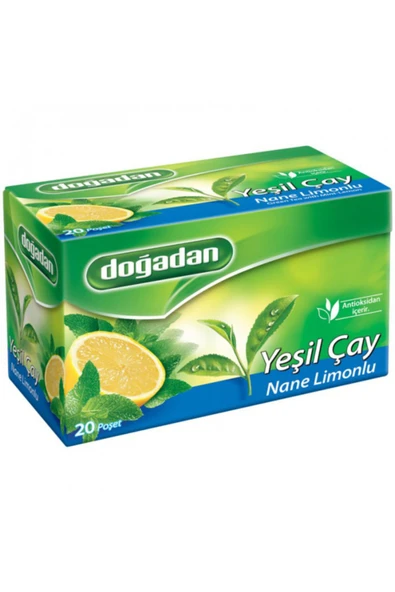 Doğadan Yeşil Çay Nane Limon 20'li Paket - 12'li (edt) ürün görseli 1