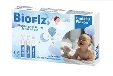 Biofiz Serum Fizyolojik 5mlx10 Flakon ürün görseli 1