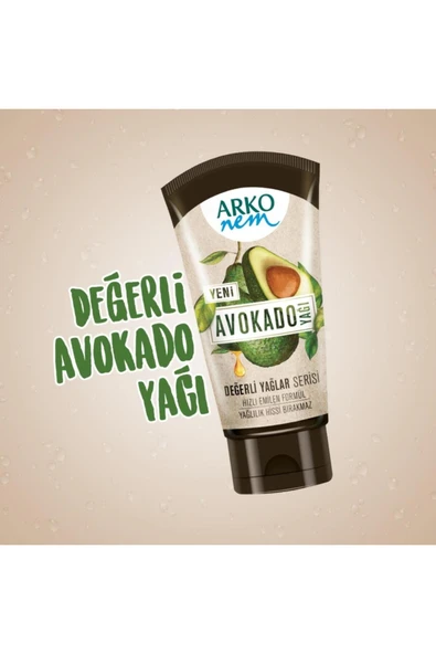 ARKO ARKO Nem Değerli Yağlar Avokado Yağlı Nemlendirici Krem 250 ml & 60 ml - Resim 2
