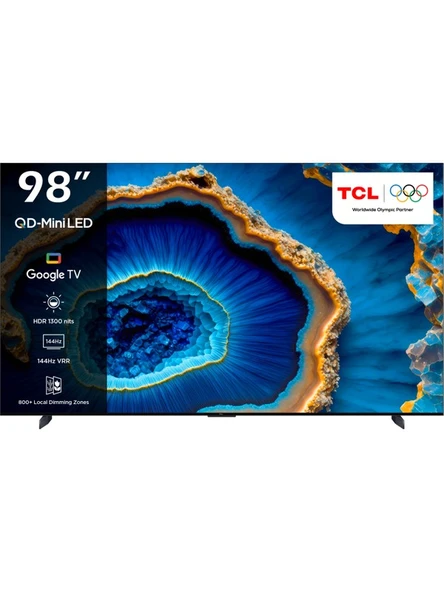 TCL 75C755 75" 190 Ekran Dahili Uydu Alıcılı 4K Ultra HD Smart MiniLED TV ürün görseli 1