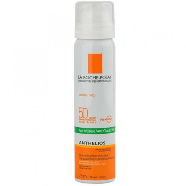 La Roche Posay Anthelios Anti-Brillance SPF50 Mist Spray 75 ml