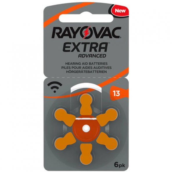 Rayovac 13 Numara İşitme Cihazı Pili 6lı