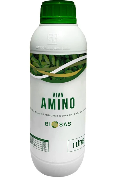 Biosas Viva Amino 1 LT Bitkisel Menşeli Aminoasit İçeren Sıvı Organik Gübre ürün görseli 1
