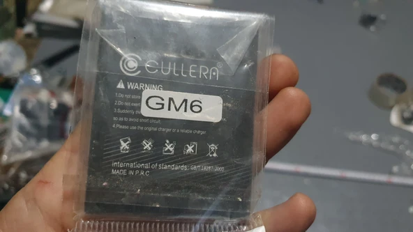 Gm6 batarya general mobile 6 ürün görseli 1