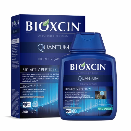BIOXCIN QUANTUM YAĞLI SAÇLAR İÇİN ŞAMPUAN 300 ML ürün görseli 1