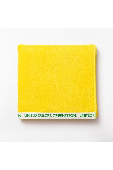 BE-0823-YE Benetton Plaj Havlu - Resim 3