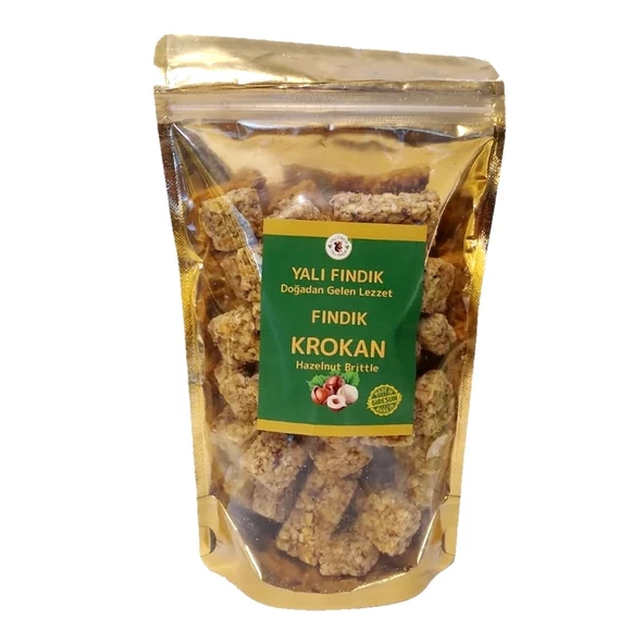 Yalı Fındık Kıtır Fındıklı Krokan (200 Gr) - Doypack Ambalaj ürün görseli 1