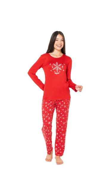 Us Polo Kadın Uzun Kol Pijama Takım 20151 ürün görseli 1