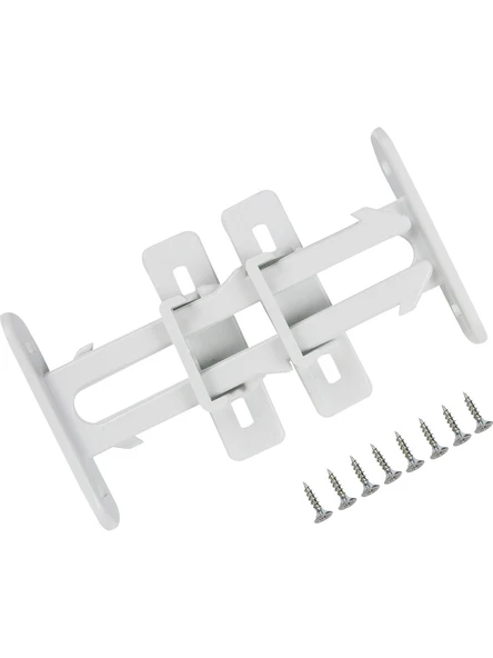 Bebek Çocuk Koruma Kilidi - Dolap Çekmece Kilidi Sürgülü Kilit - Resim 2