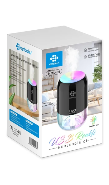 ARBAKS NML-01 HAVA NEMLENDİRİCİ KOKU GİDERİCİ ürün görseli 1