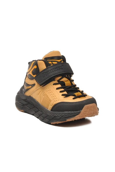 Aspor Sarı Cırtlı Erkek Çocuk Sneaker Bot - Resim 3