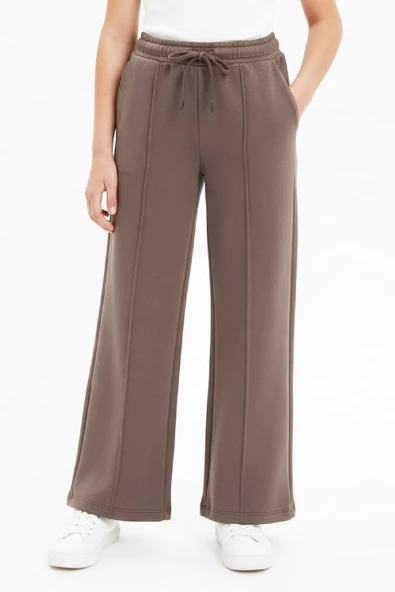 Kız Çocuk Eşofman Alt -3 İplik Diyagonal Kumaş- Çımalı-6-14 Yaş 12461 ürün görseli 1