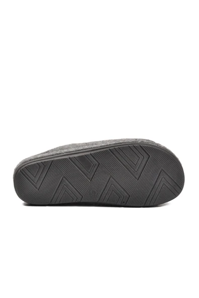 Bento Gri Erkek Ev Terliği - Resim 5