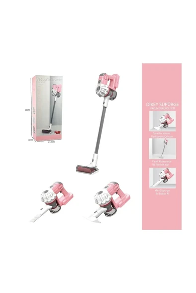 Vardem Dikey Elektrik Süpürgesi 3IN1 Pembe ( LS8807C ) - Resim 3