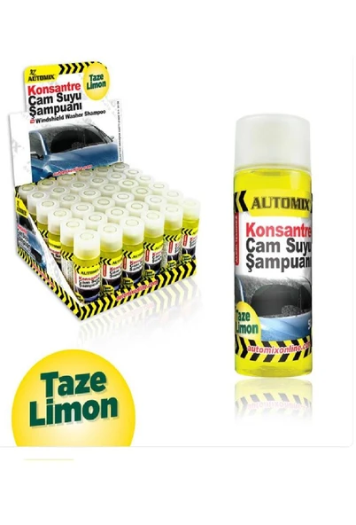 AUTOMİX 41226 CAM SUYU ŞAMPUANI 50 ML ürün görseli 1